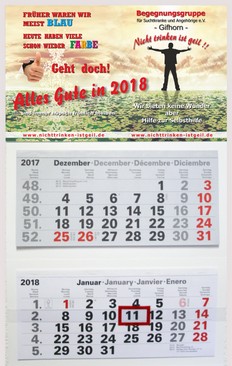Kalender 2018